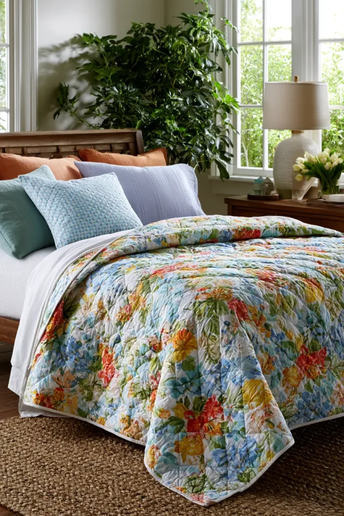 Reversible Summer Quilts Versatile Styles for Day and Night