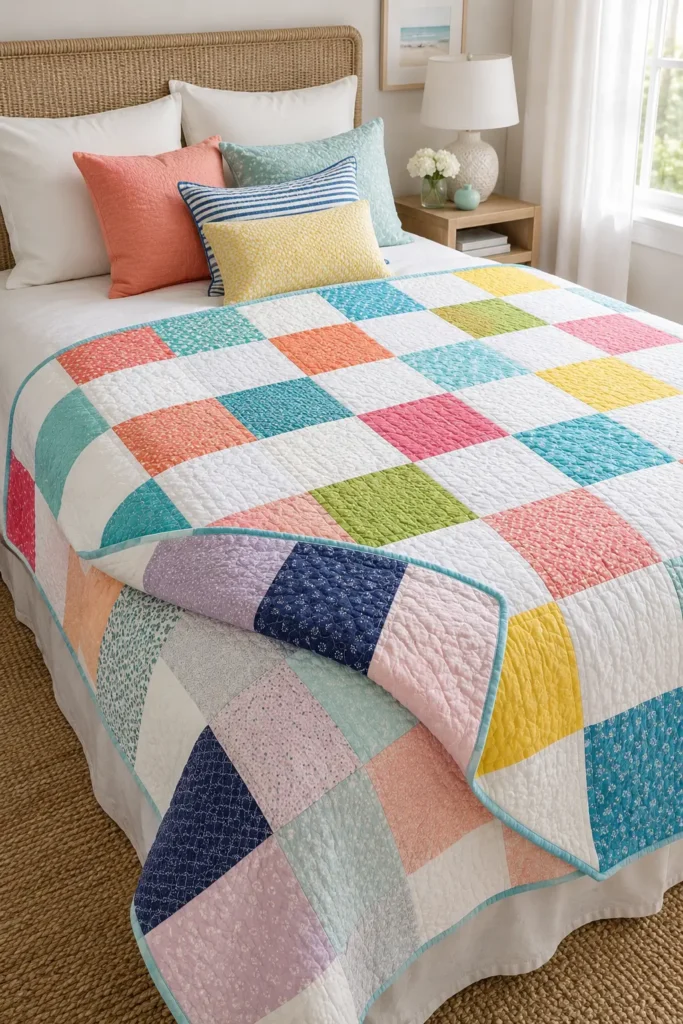 Reversible Summer Quilts Versatile Styles for Day and Night