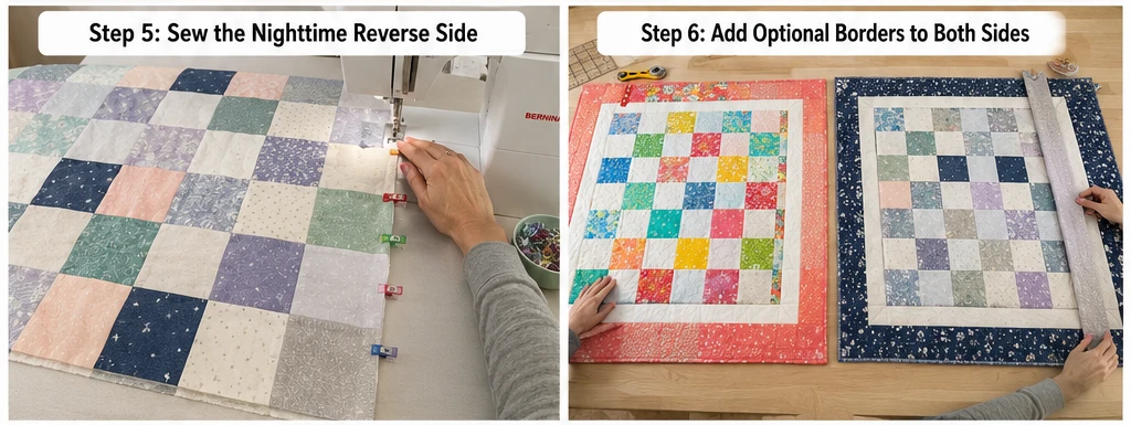 Reversible Summer Quilts Versatile Styles for Day and Night