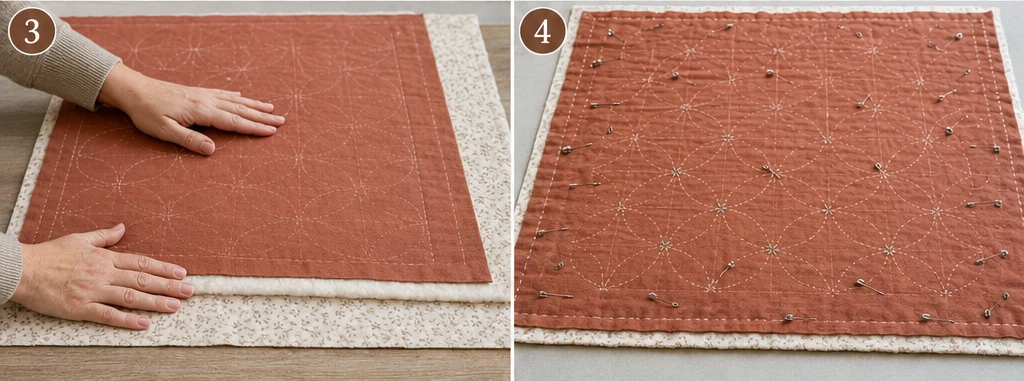 Sashiko Throw Quilts for Cozy Living Room Styling