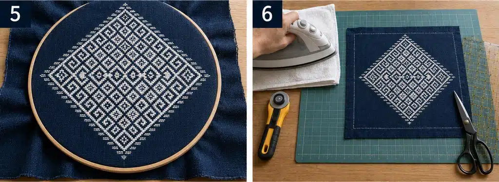 Traditional Kogin Sashiko Quilt Designs for Authentic Japanese Style