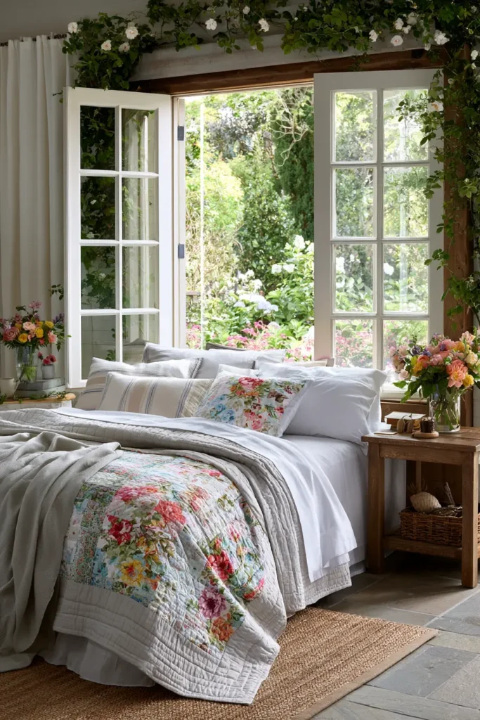 Vibrant Floral Summer Bed Covers for Bright, Stylish Master Bedrooms