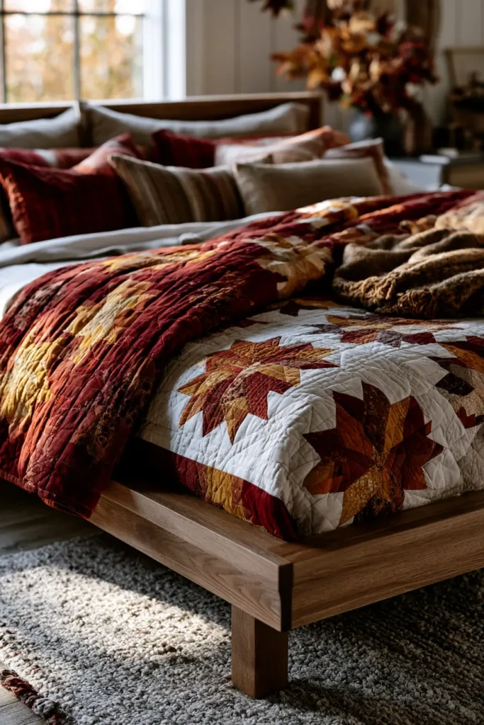 Autumn Star Quilt Patterns for Timeless Fall Elegance