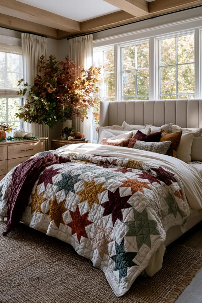 Autumn Star Quilt Patterns for Timeless Fall Elegance