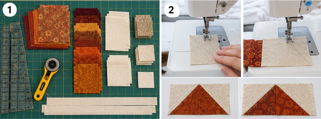 Autumn Star Quilt Patterns for Timeless Fall Elegance