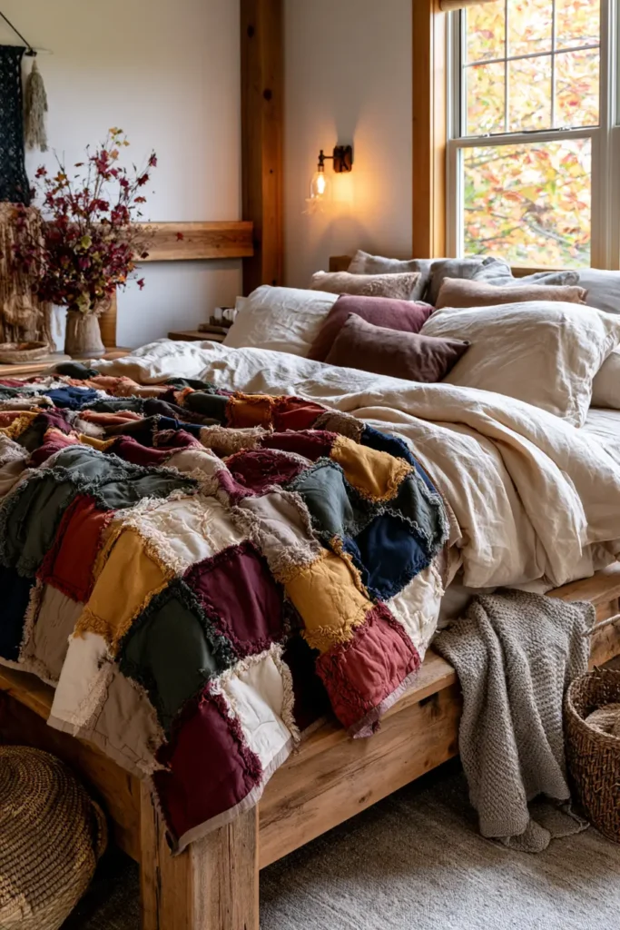 Cozy Flannel Rag Quilts for Soft Autumn Comfort