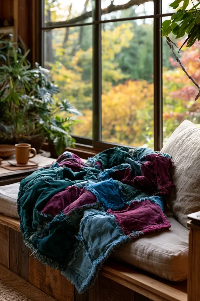 Cozy Flannel Rag Quilts for Soft Autumn Comfort