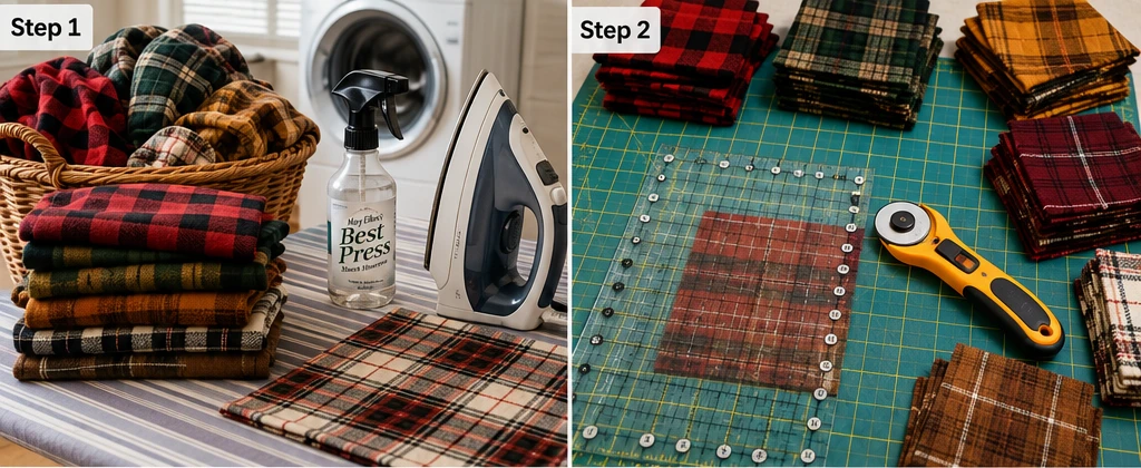 Cozy Plaid and Flannel Fall Quilts for Chilly Nights
