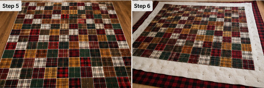 Cozy Plaid and Flannel Fall Quilts for Chilly Nights