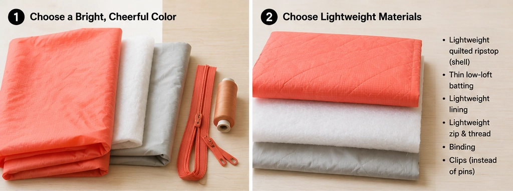 Lightweight Packable Quilted Vest for Effortless Travel Style