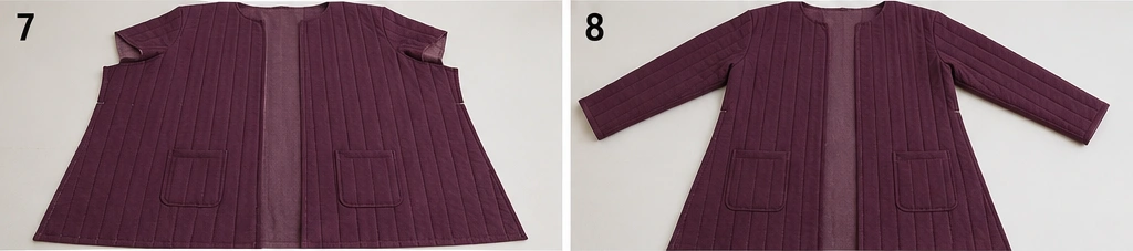 Belted Quilted Midi Jacket for a Flattering Feminine Silhouette