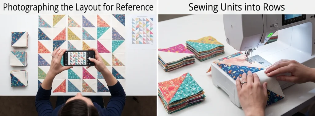 Bold Chevron Layer Cake Quilt for Contemporary Appeal