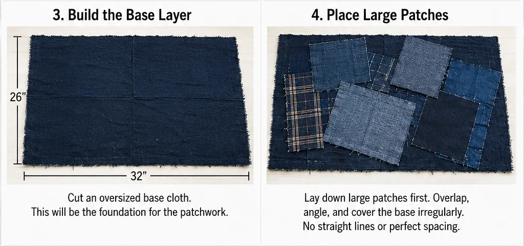 Boro-Inspired Patchwork Sashiko Jacket for Effortless Layering