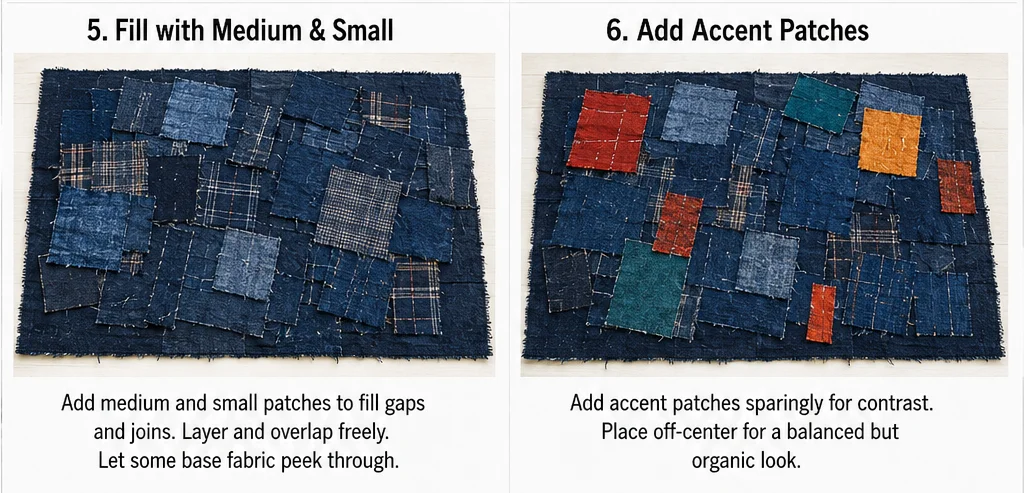 Boro-Inspired Patchwork Sashiko Jacket for Effortless Layering