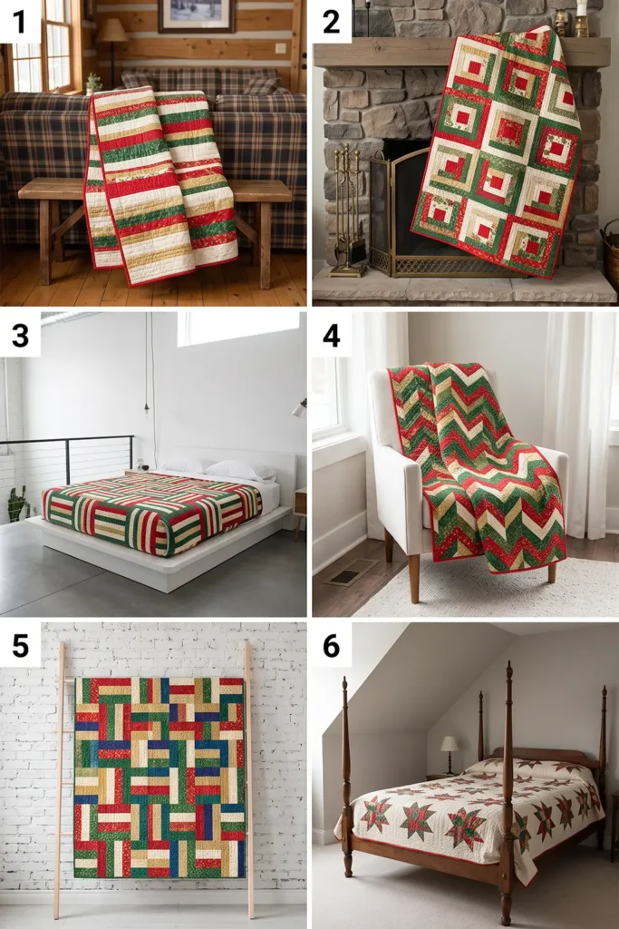 Christmas Tree Jelly Roll Quilt Patterns for Festive Holiday Décor
