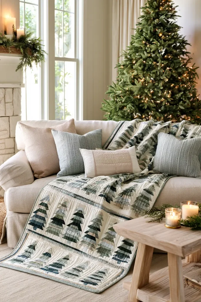 Christmas Tree Jelly Roll Quilt Patterns for Festive Holiday Décor