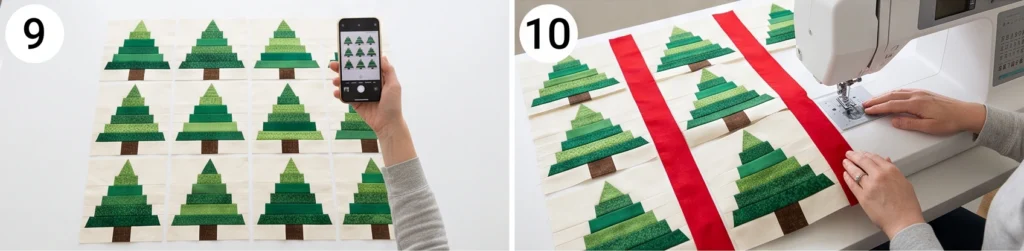 Christmas Tree Jelly Roll Quilt Patterns for Festive Holiday Décor