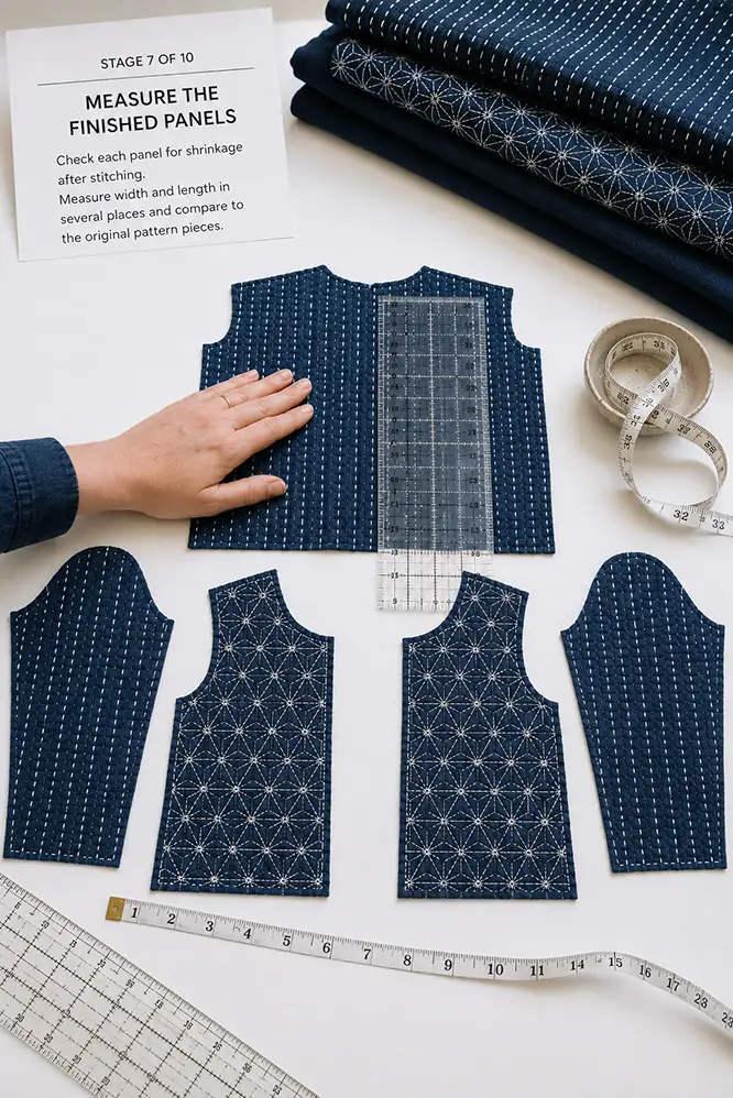 Classic Indigo Sashiko Quilted Jacket for Timeless Style