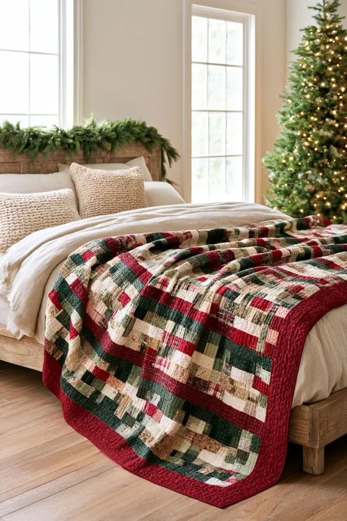 Classic Jelly Roll Race Quilt for a Fast Christmas Finish