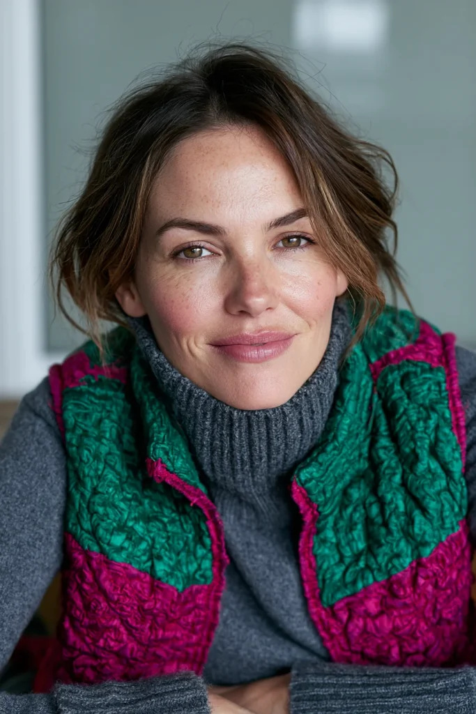 Cropped Quilted Vest for Chic Sweater-Weather Layering