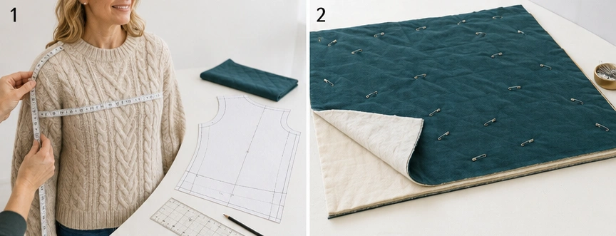 Cropped Quilted Vest for Chic Sweater-Weather Layering