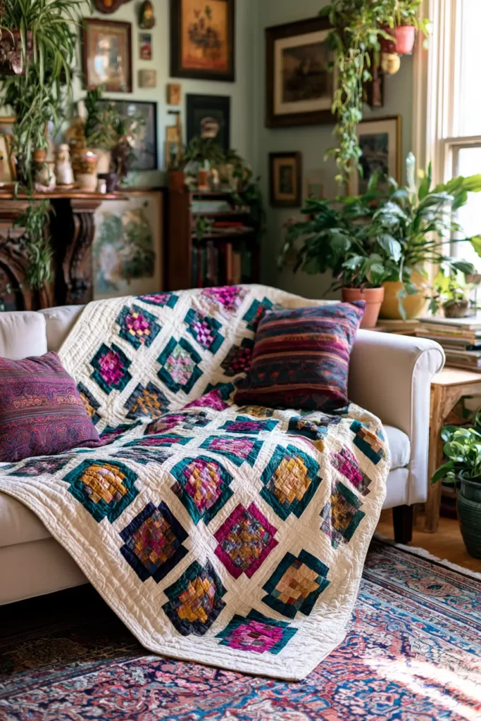 Disappearing Nine Patch Layer Cake Quilt for Stunning Visuals