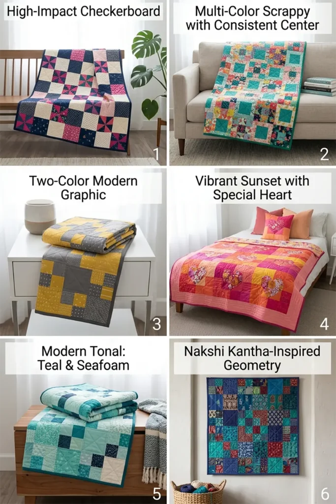 Disappearing Nine Patch Layer Cake Quilt for Stunning Visuals
