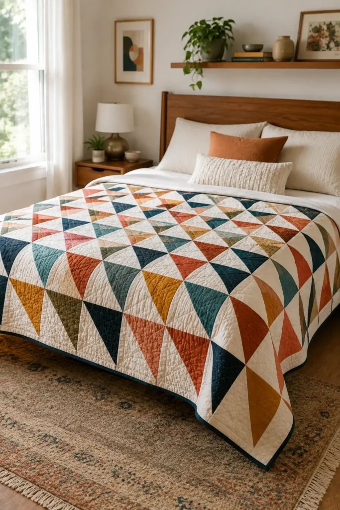 Disappearing Nine Patch Layer Cake Quilt for Stunning Visuals