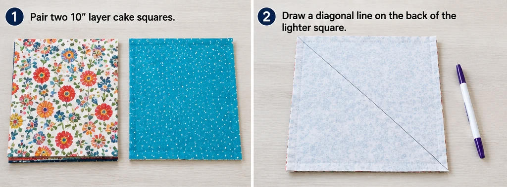 Disappearing Nine Patch Layer Cake Quilt for Stunning Visuals