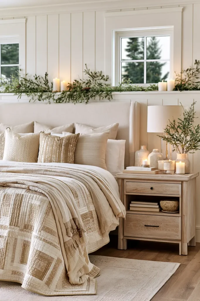 Elegant Gold and Cream Jelly Roll Quilt