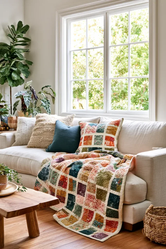Fast Four-Patch Layer Cake Quilt for Quick Weekend Sewing