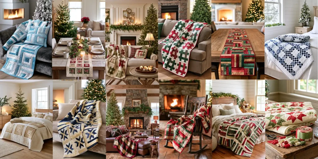 Jelly Roll Christmas Quilt Pattern Ideas: 14 Festive Designs Using 2½-Inch Strips