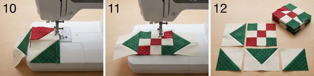 Jelly Roll Christmas Star Quilt for an Elegant Holiday Statement