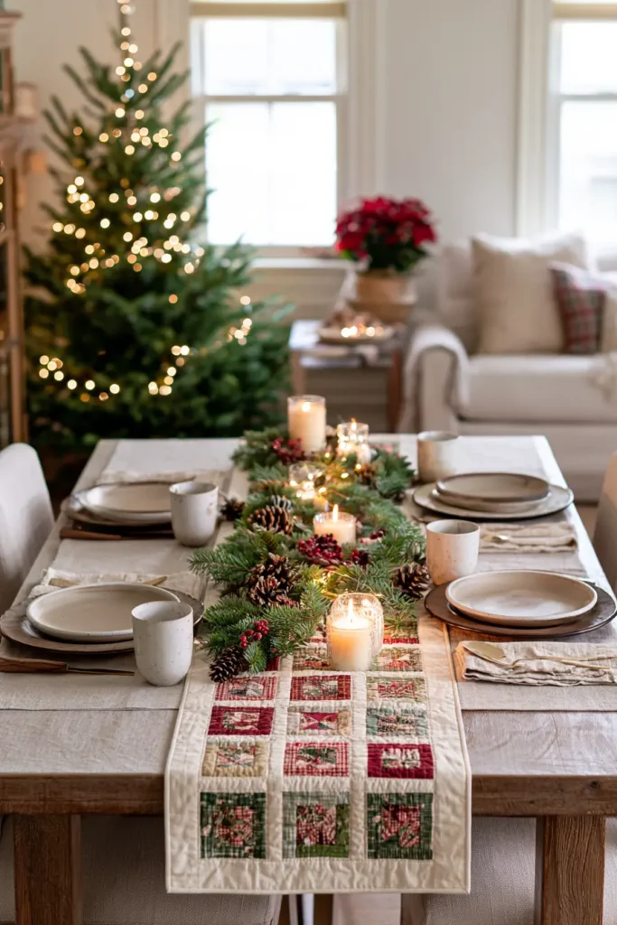 Jelly Roll Christmas Table Runner Patterns