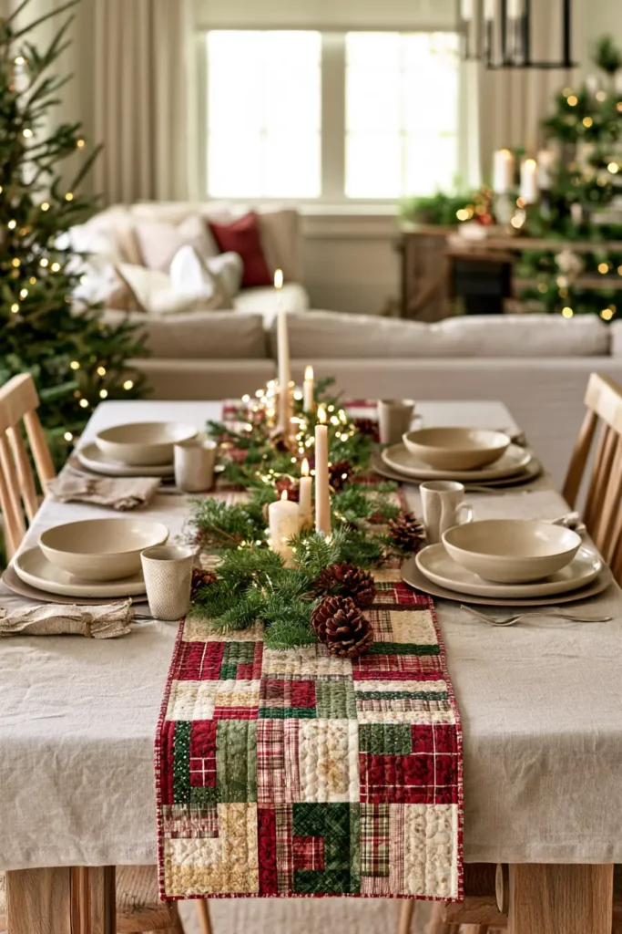 Jelly Roll Christmas Table Runner Patterns