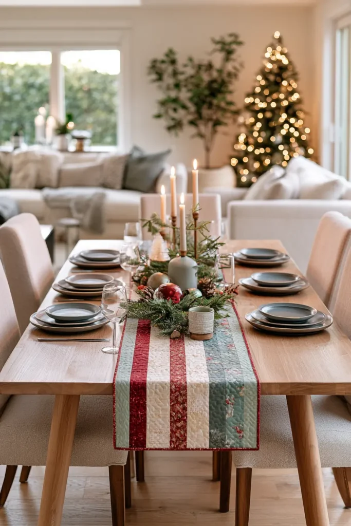 Jelly Roll Christmas Table Runner Patterns