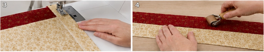 Jelly Roll Christmas Table Runner Patterns