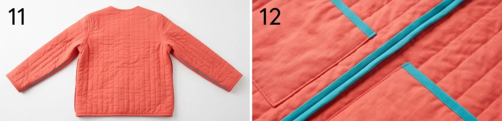Lightweight Quilted Jacket for Transitional Early-Fall Weather
