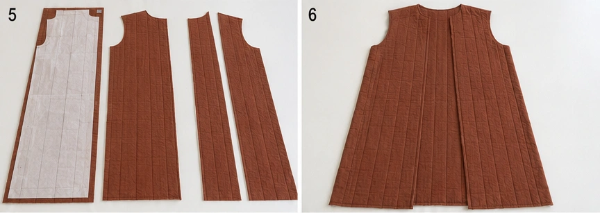 Longline Quilted Duster Vest for Elegant Fall Layers