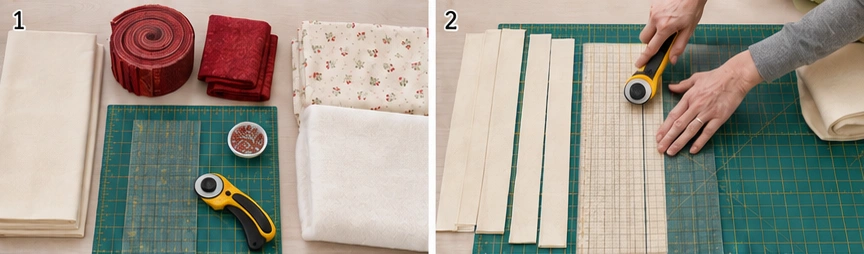 Nordic Snowflake Jelly Roll Quilt for Cozy Winter Elegance