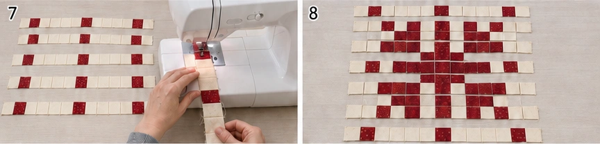 Nordic Snowflake Jelly Roll Quilt for Cozy Winter Elegance