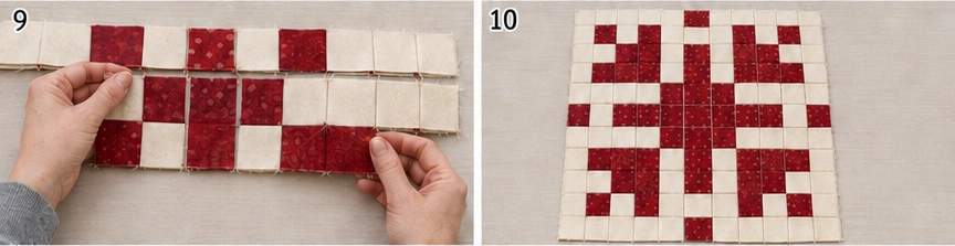 Nordic Snowflake Jelly Roll Quilt for Cozy Winter Elegance