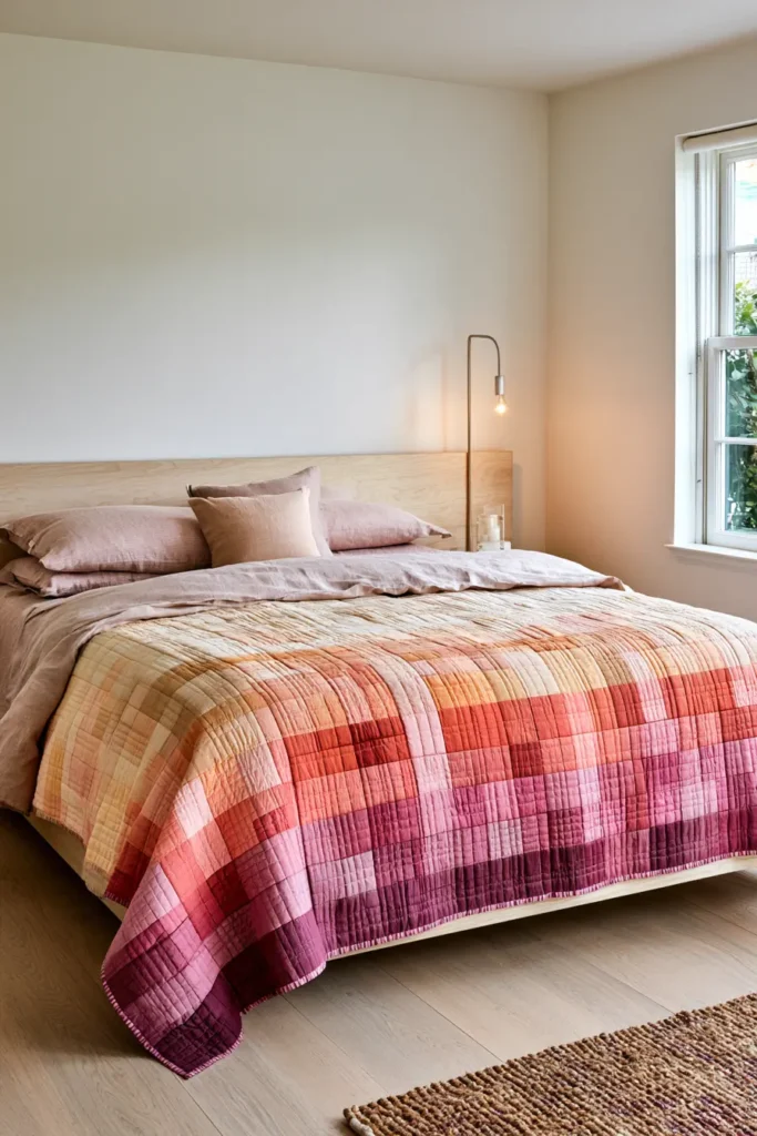 Ombre Gradient Layer Cake Quilt for Stunning Color Transitions