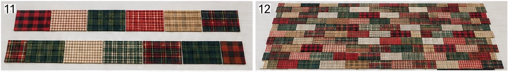Plaid Flannel Jelly Roll Christmas Quilt for Rustic Farmhouse Warmth