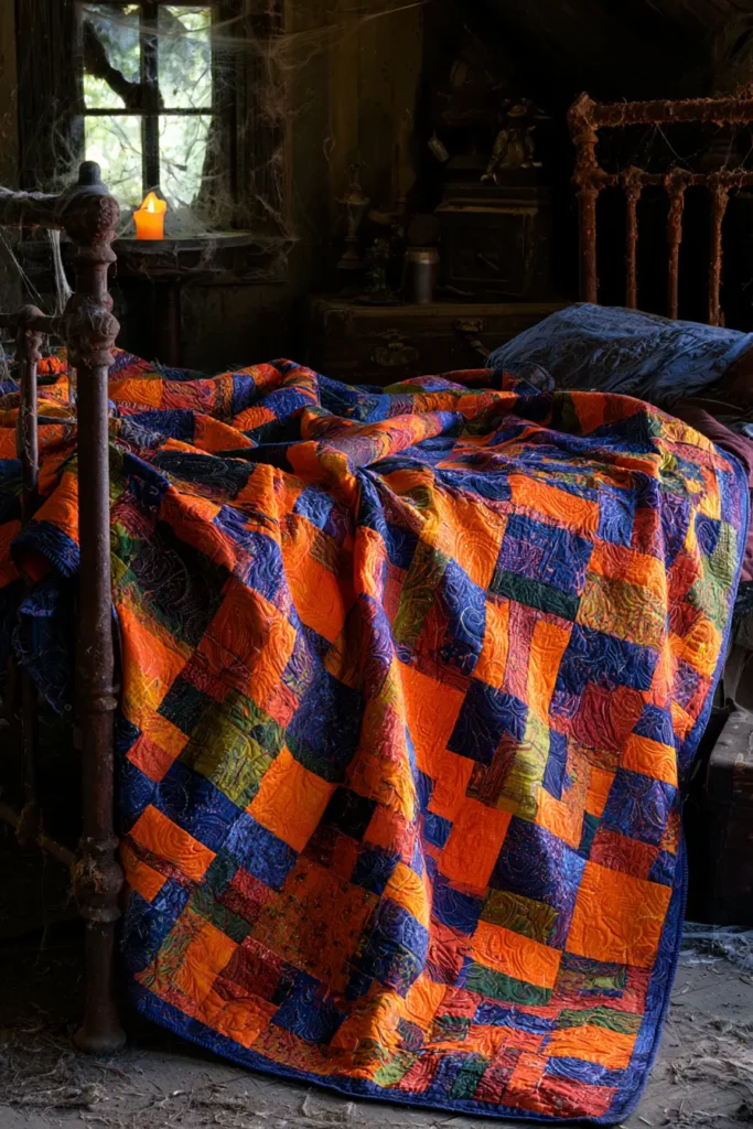 Quick Charm Pack and Jelly Roll Halloween Quilt Patterns