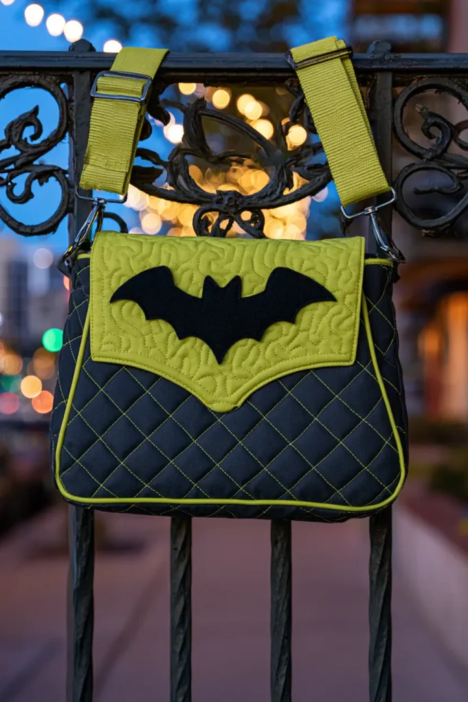 Quilted Crossbody Halloween Satchels for Tweens and Teens