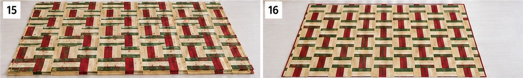 Rail Fence Jelly Roll Christmas Quilt