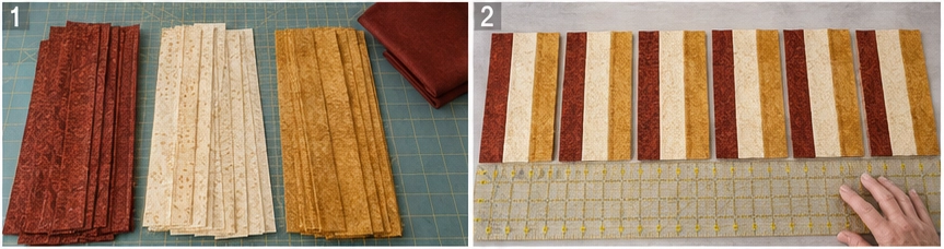 Basket Weave Rail Fence Quilt