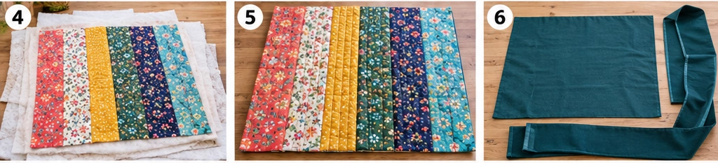 Bolster Quilted Dog Bed