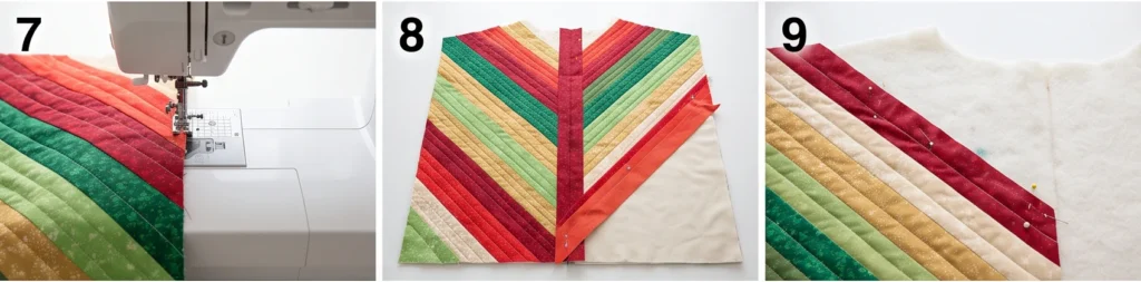 Chevron Jelly Roll Christmas Jacket